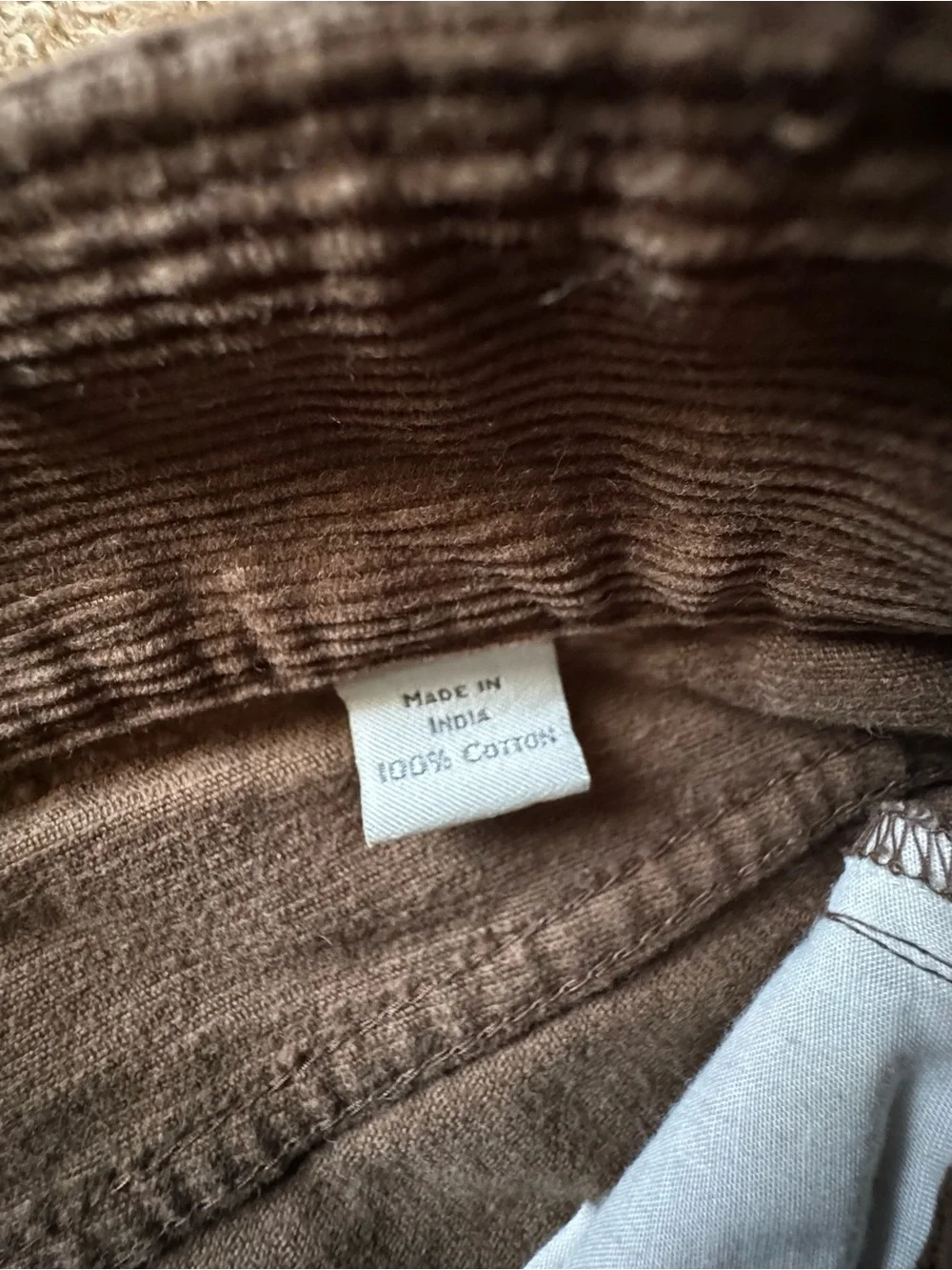 J. Crew Men's Dark Brown Corduroy Trousers